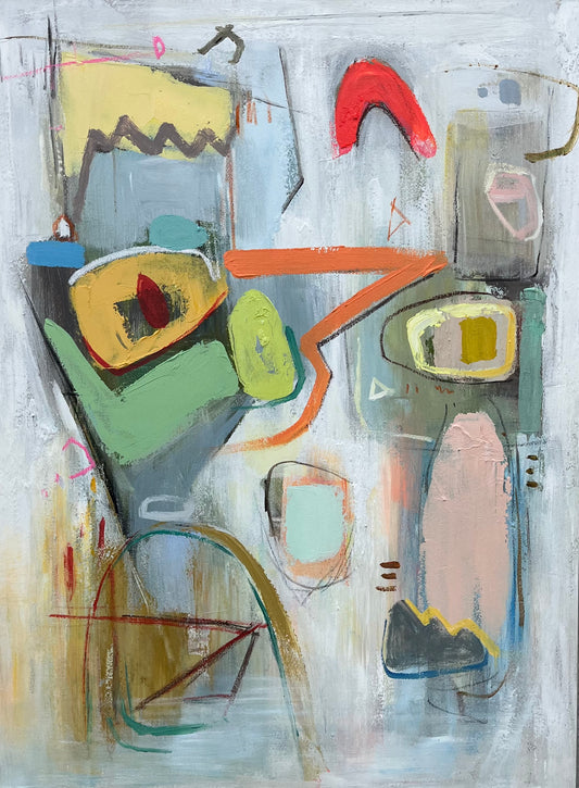 Abstract 36x48 72