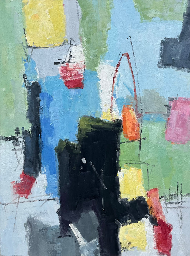 Abstract 36x48 90