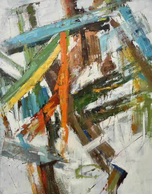 Abstract 48x60 24