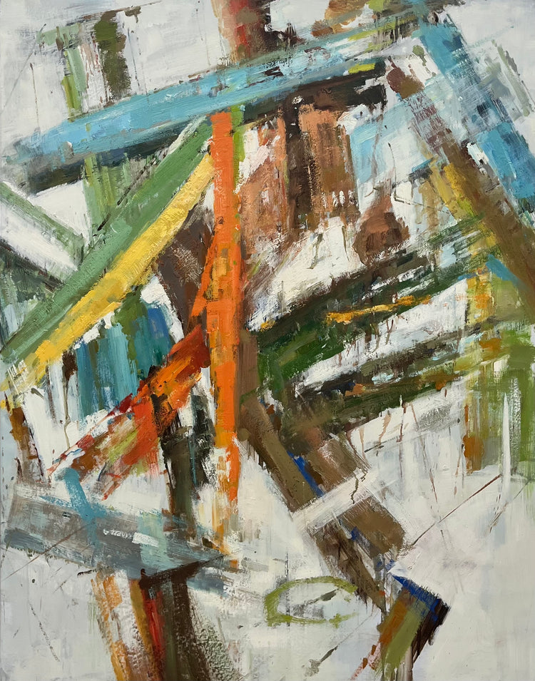 Abstract 48x60 24