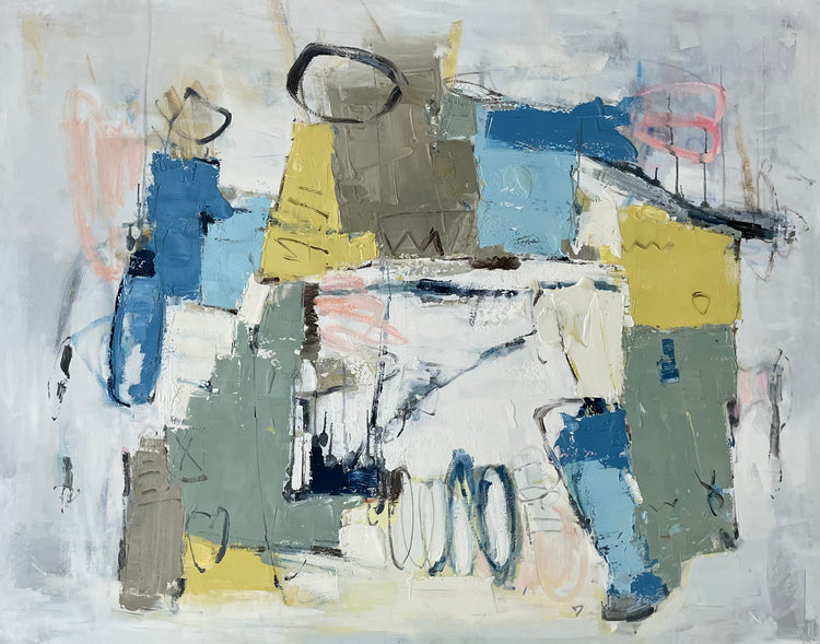 Abstract 48x60 34