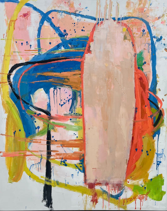 Abstract 48x60 9