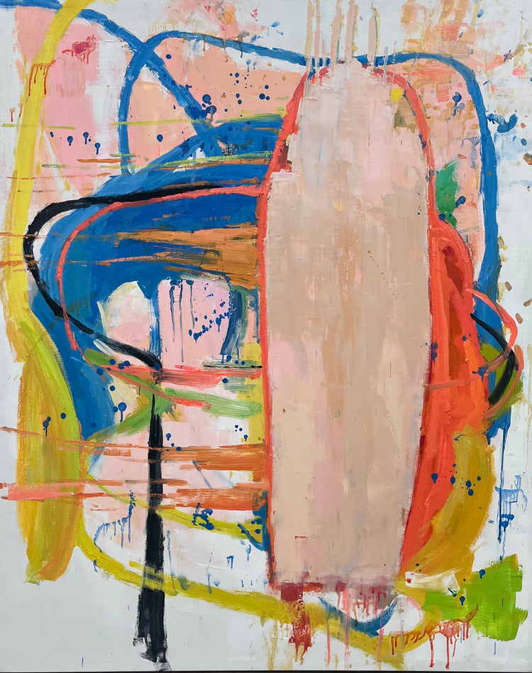 Abstract 48x60 9